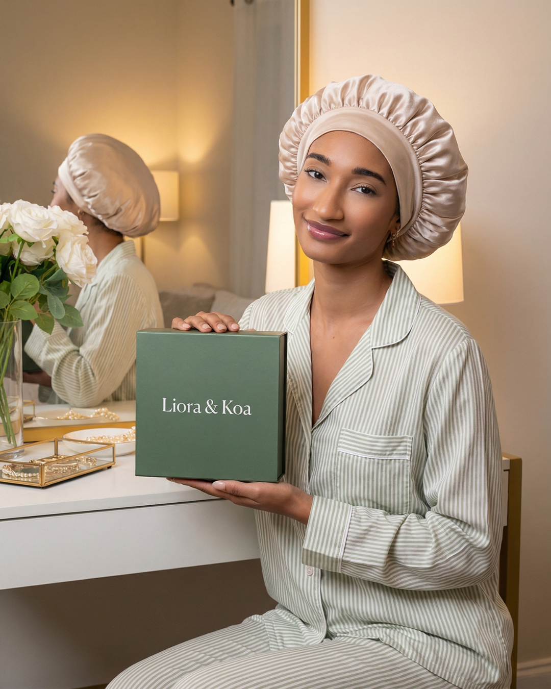 Liora & Koa Premium Silk Bonnet™